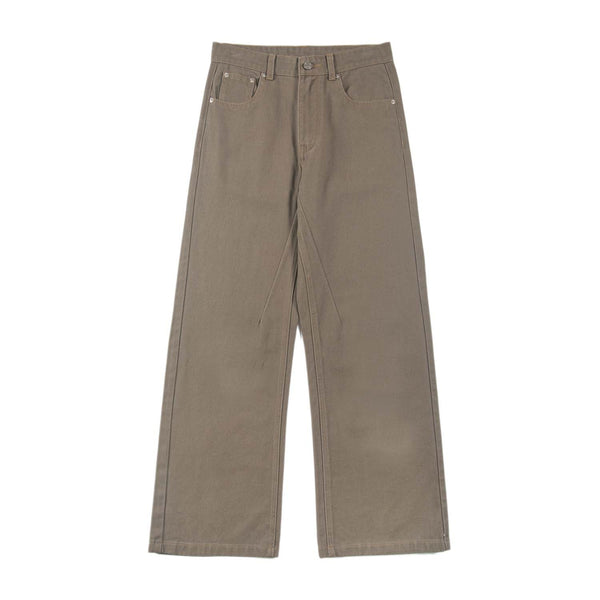 Solid color Baggy Cotton Pants