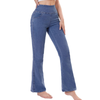 Women's Washed Stretch Knit Bootcut Jeans