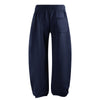 Elastic Drawstring Waist Fleece Jogger Pants