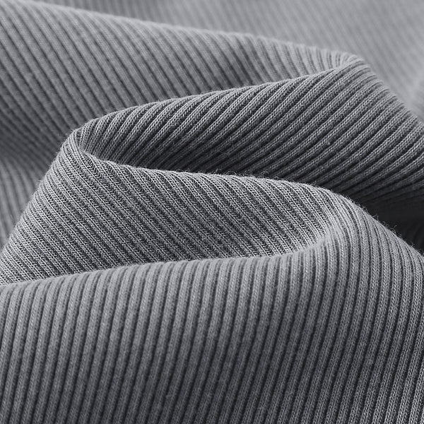 Front Tie Ribbed Knit Shoulder Wrap