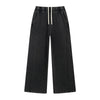 Destroyed Vintage High-Waisted Frayed Jogger Pants