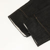Cuffable Hem Contrast Patch Denim Pants