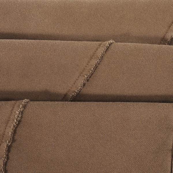 Distressed Washed Patchwork Jogger Pants