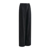 Women's Relaxed Straight Leg Ribbed Trousers