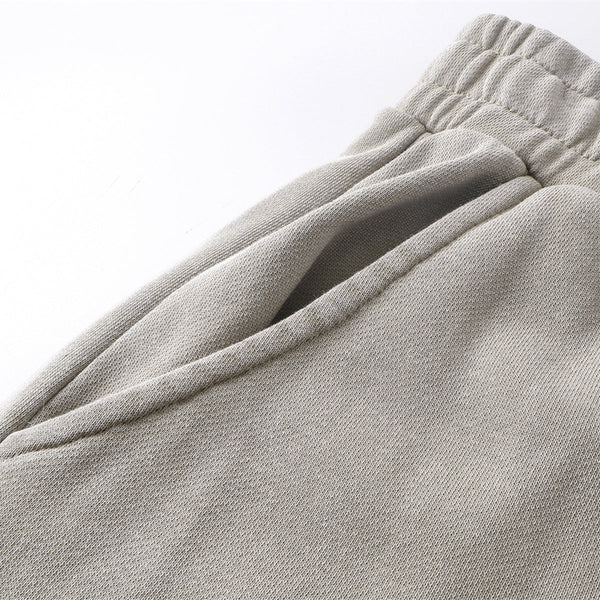 Destroyed Vintage High-Waisted Frayed Jogger Pants