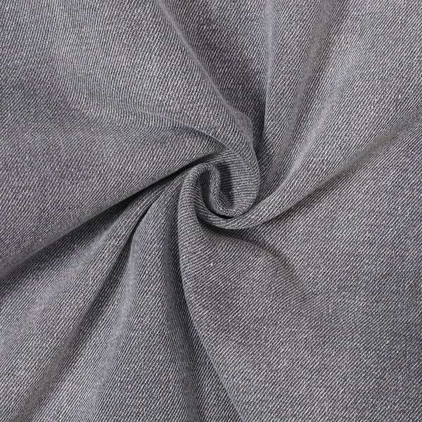 Relaxed Fit Wash Denim Gray Jeans-INNBLAC