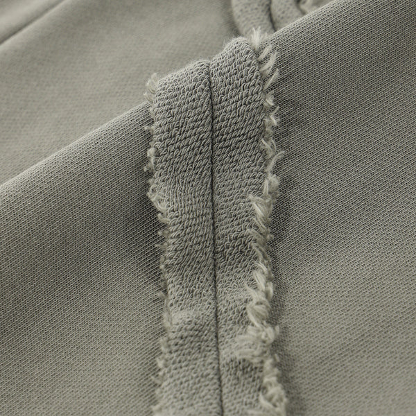 Washed Distressed Fabric Patchwork Vintage Pants