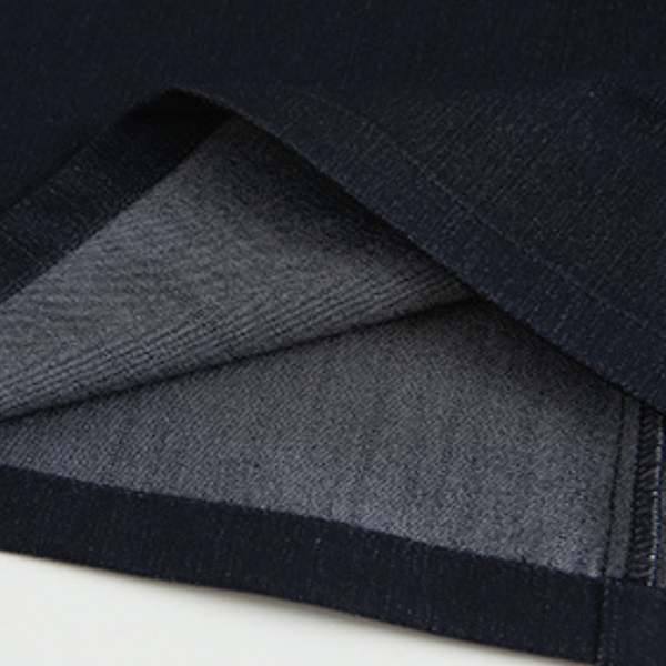 Women's Sleeveless Denim Wrap Mini Dress