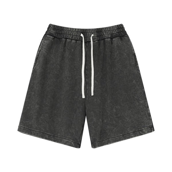 Vintage Wash Loose Fit Jogger Shorts