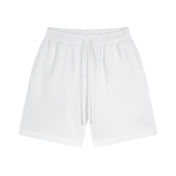 Stone Wash Thick Cotton Shorts