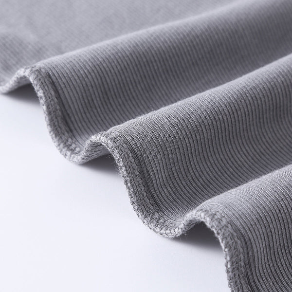 Women's Relaxed Straight Leg Ribbed Trousers