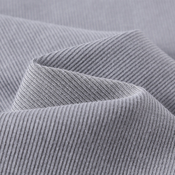 Women's Relaxed Straight Leg Ribbed Trousers