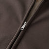 Zip-Up Loose Fit Plush-Lined Hoodie