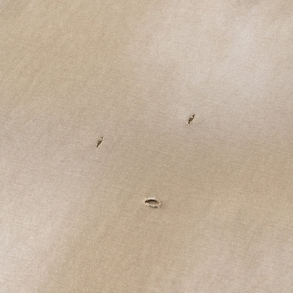 Acid Washed Distressed Reverse Tee 275gsm