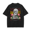 Heavyweight Washed Skull Graphic Tee-INNBLAC