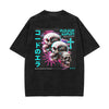Heavyweight Washed Skull Graphic Tee-INNBLAC
