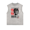 Y2K Anime Inspired Graphic Tank Top