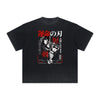 Distressed Y2K Manga Style Graphic Tee