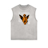 Frayed Edge Celestial & Angel Graphic Tank