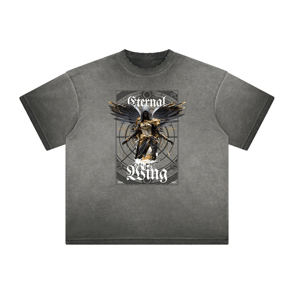 Heavyweight Angel Statue Graphic Tee