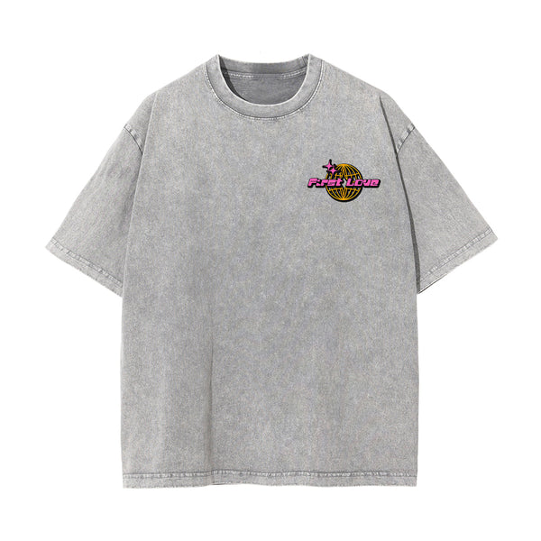 First Love Y2K Valentines Day Graphic Tee-INNBLAC