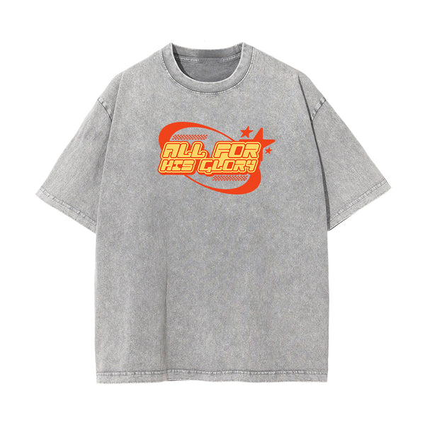 All For His Glory Y2K Graphic Tee-INNBLAC