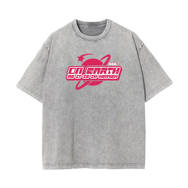 Christian Quote Y2K Graphic Tee-INNBLAC