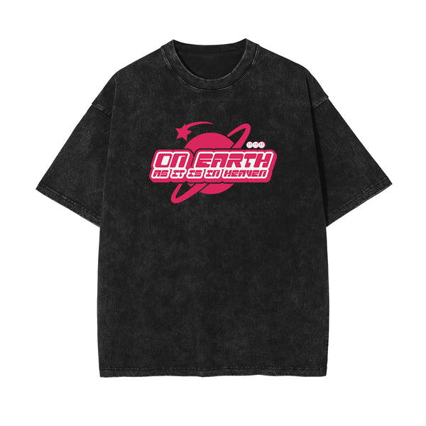 Christian Quote Y2K Graphic Tee-INNBLAC