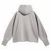 Women's Raw Edge Hem Thumb Holes Hoodie-INNBLAC