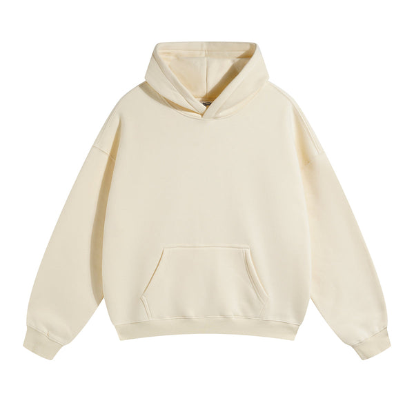 Oversized Boyfriend Plush Hoodie-INNBLAC