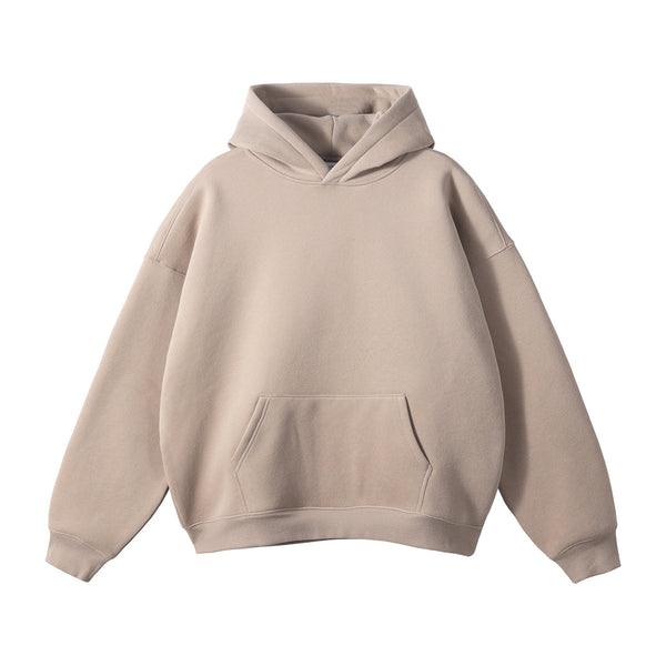 Oversized Boyfriend Plush Hoodie-INNBLAC
