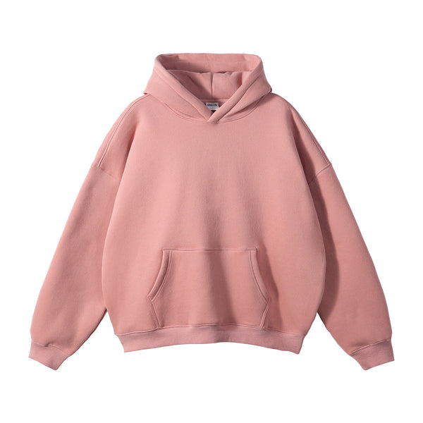 Oversized Boyfriend Plush Hoodie-INNBLAC