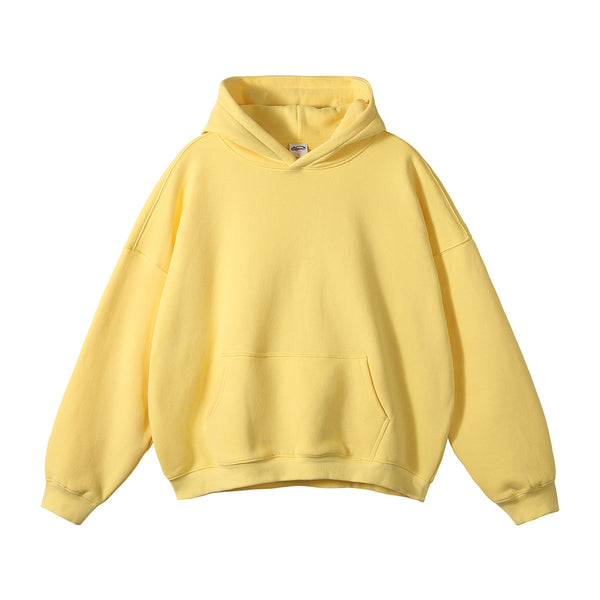 Oversized Boyfriend Plush Hoodie-INNBLAC