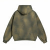 Women's Acid Wash Faded Ripped Hoodie-INNBLAC