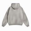 Women's Acid Wash Faded Ripped Hoodie-INNBLAC