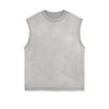 Women's Sleeveless Faded T Shirt 8oz-INNBLAC