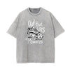 Stone-Washed Street Art Graffiti Graphic Tee