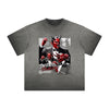 Heavyweight Washed Gothic Death Motif Tee