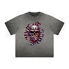 Heavyweight Washed Gothic Death Motif Tee