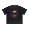 Vintage-Style Frayed Gothic Death Motif Tee