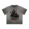 Heavyweight Washed Gothic Death Motif Tee