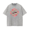 Washed Cotton Flower Graphic Tee