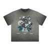 Heavyweight Washed Flower Graphic Tee