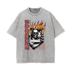 Washed Cotton Flame Graphic Tee