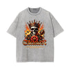 Washed Cotton Flame Graphic Tee
