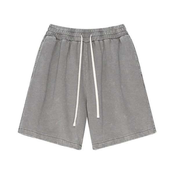 Vintage Wash Loose Fit Jogger Shorts