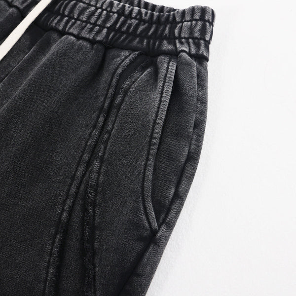 Side Detail Waisted Relaxed Fit Sweatpants