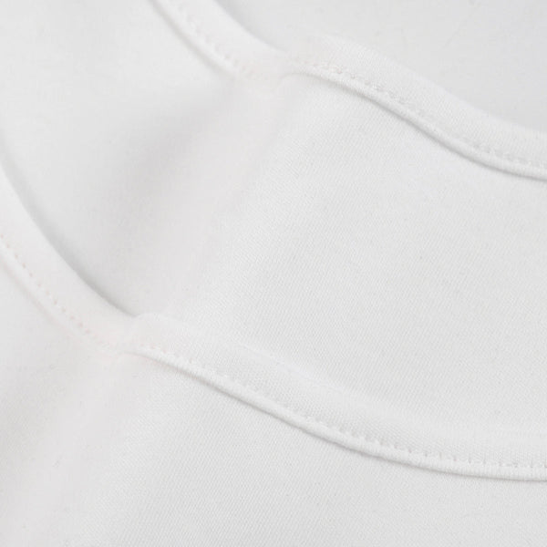 Women's Solid-Color Boat-Neck Cotton T-Shirt 6.3oz