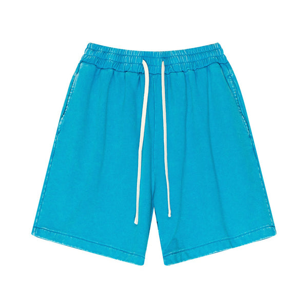 Vintage Wash Loose Fit Jogger Shorts