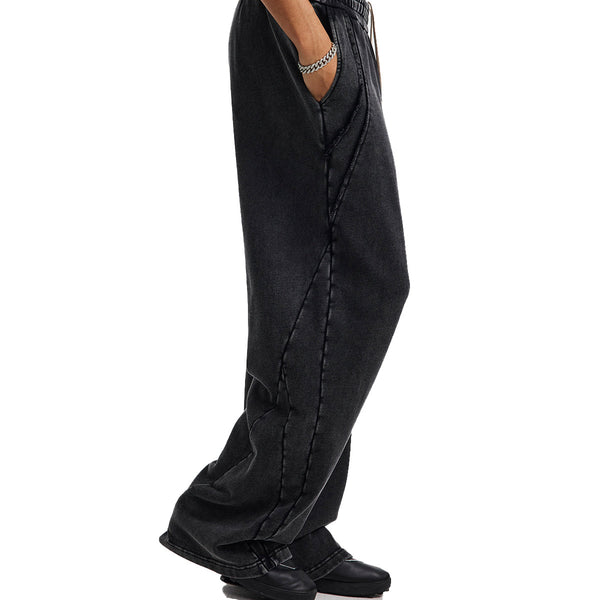 Side Detail Waisted Relaxed Fit Sweatpants